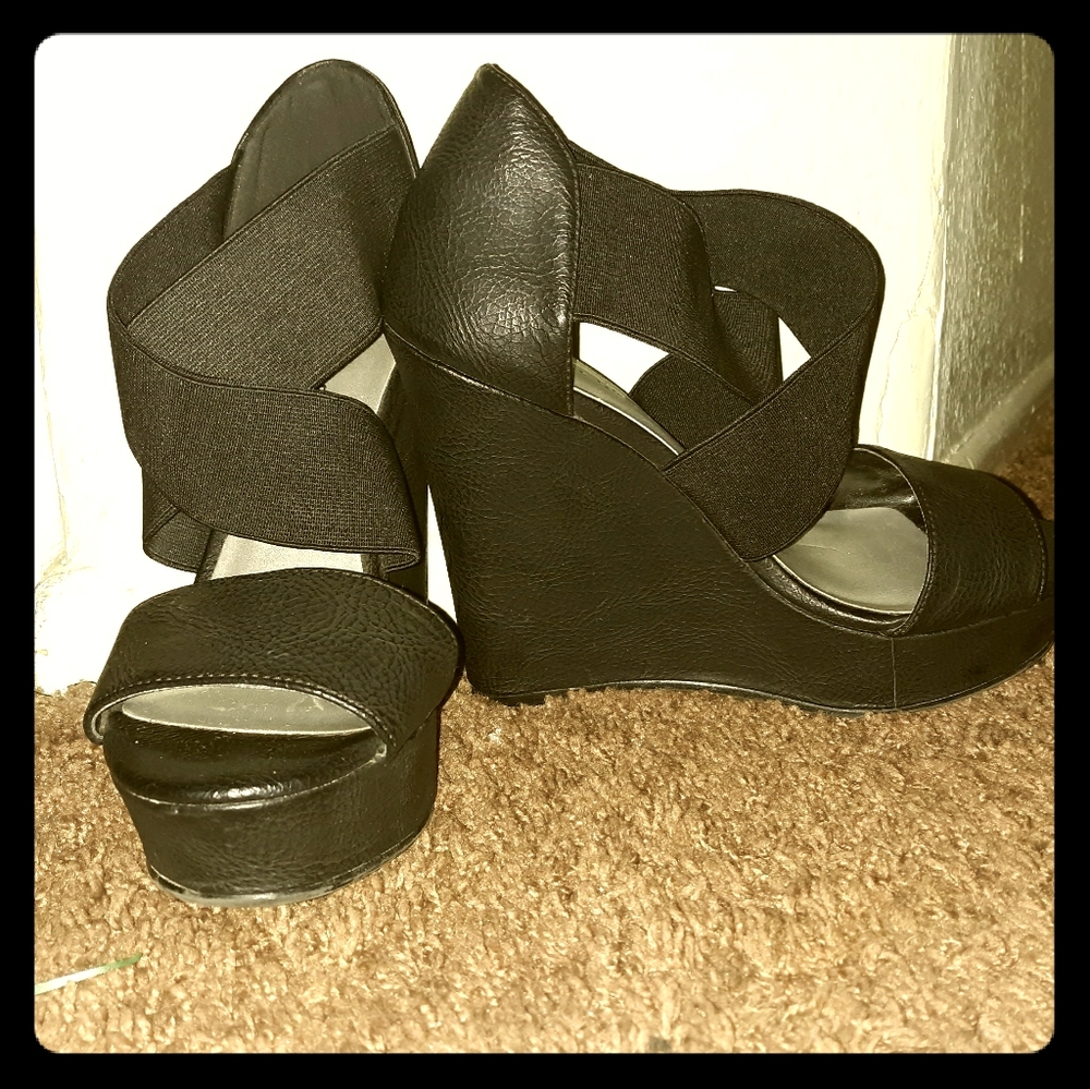 Shoes Wedges Heels